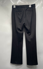 Load image into Gallery viewer, Tahari Womens Black Pinstripe Pockets Flat Front Straight Leg Ankle Pants Size 0
