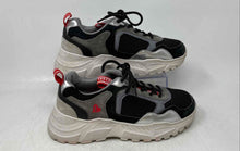 Load image into Gallery viewer, Skechers Womens Black Gray Round Toe Low Top Lace-Up Sneaker Shoes Size 7
