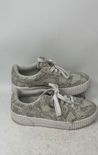 Load image into Gallery viewer, Puma Womens Carina Snake Lux 373928-01 Gray Low Top Lace-Up Sneaker Shoes Size 6
