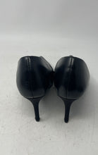 Load image into Gallery viewer, Antonia Saint Womens Victoria Black Leather Slip-On Stiletto Pump Heels Size 10
