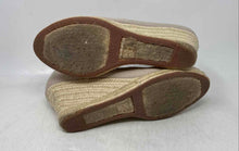 Load image into Gallery viewer, J.Crew Womens Seville Ivory Round Toe Slip-On Wedge Espadrille Heels Size 11
