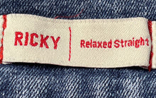 Load image into Gallery viewer, True Religion Mens Blue Ricky Distressed Relaxed Denim Straight Jeans No Size
