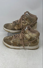 Load image into Gallery viewer, Nike Womens Dunk High Brown Camouflage Leather Lace-Up Sneaker Shoes Size 6.5
