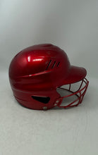 Load image into Gallery viewer, Rawlings Mens Red RCFH Full Face Sports Baseball Helmet Size 6.5-7.5
