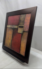 Load image into Gallery viewer, Home Decor Wall Hanging Brown Framed Burnt Orange II Art Print By Norm Olson
