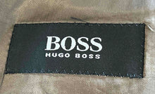 Load image into Gallery viewer, Hugo Boss Mens Brown Long Sleeve Notch Lapel Pockets Three-Button Blazer Size 40
