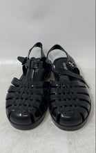 Load image into Gallery viewer, Mini Melissa Girls Possession Jelly Black Fisherman Sandals Size 1
