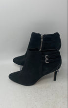 Load image into Gallery viewer, Coach Womens Daphney Q5185 Black Side Zip Almond Toe Ankle Booties Size 9 B
