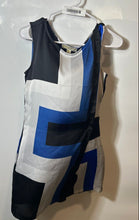 Load image into Gallery viewer, Michael Kors Womens Multicolor Printed Sleeveless Shift Dress Size Small
