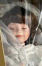 Load image into Gallery viewer, Collectible Memories Genuine Limited Edition White Dress Porcelain Doll
