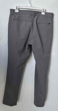 Load image into Gallery viewer, Banana Republic Mens Gray Flat Front Straight Leg Trouser Pants Size 34X32
