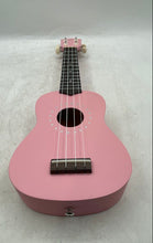 Load image into Gallery viewer, Vanphy Pink Right-Handed 4 String Soprano Ukulele For Beginners With Gig Bag

