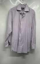 Load image into Gallery viewer, Hugo Boss Mens Multicolor Check Long Sleeve Sharp Fit Dress Shirt Size 16.5
