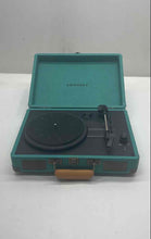 Load image into Gallery viewer, Crosley Model CR8005A-DT1 Teal Portable Record Player Turntable Not Tested
