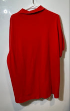 Load image into Gallery viewer, Lacoste Mens Red Short Sleeve Spread Collar Golf Regular Fit Polo Shirt Size 8
