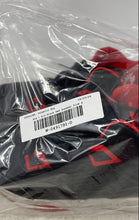 Load image into Gallery viewer, And1 Boys Black Red Mid Top Lace-Up Basketball Sneaker Shoes Size 6
