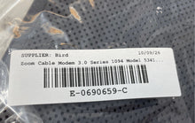 Load image into Gallery viewer, Zoom Model 5341J Black 3.0 Series 1094 Wired Cable Modem Untested No Cables
