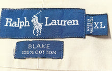 Load image into Gallery viewer, Ralph Lauren Mens Blake Beige Cotton Long Sleeve Collared Button-Up Shirt Sz XL
