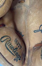 Load image into Gallery viewer, Rawlings MJ77 Unisex Brown Leather Johnny Bench Baseball Catchers Mitt Glove
