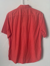 Load image into Gallery viewer, Banana Republic Mens Red Cotton Slim Fit Button-Up Shirt Size M With Tag
