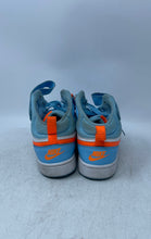 Load image into Gallery viewer, Nike Kids Court Borough Mid 2 HF4791-407 Blue White Sneaker Shoes Size 5Y
