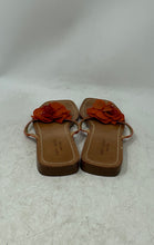 Load image into Gallery viewer, Kate Spade New York Womens Orange Brown Flower Flat Thong Sandals Size 8.5 B
