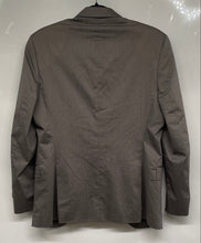 Load image into Gallery viewer, Zara Mens Gray Notch Lapel Single-Breasted Two-Button Blazer Jacket Size 36
