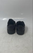 Load image into Gallery viewer, Nike Kids Air Force 1 Low FN0237-001 Black Leather Sneakers Shoes Size 8C
