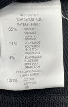 Load image into Gallery viewer, Authentic Givenchy Paris Womens Black Pleated Biker Ankle Leggings Size EUR 34
