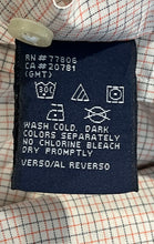 Load image into Gallery viewer, Tommy Hilfiger Mens Beige Check Cotton Short Sleeve Button-Up Shirt Size XL

