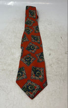 Load image into Gallery viewer, Aperto For Crocodile Mens Multicolor Floral Print Adjustable Designer Tie
