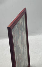 Load image into Gallery viewer, El Hagri Egyptian Papyrus Framed Art Painting Goddess Isis With Queen Nefertari
