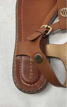 Load image into Gallery viewer, Tommy Hilfiger Womens Bennia Brown Faux Leather Buckle Thong Sandals Size 10 M
