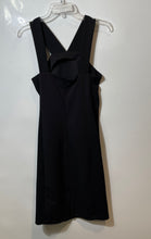 Load image into Gallery viewer, Zara Womens Black Sleeveless Back-Zip Party Cocktail Sheath Dress Size Medium
