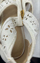 Load image into Gallery viewer, Michael Kors Womens Damita Cream Open-Toe Wedge Platform Sandals Size 10M
