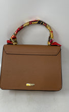 Load image into Gallery viewer, Aldo Womens Light Brown Leather Inner Pocket Shoulder Strap Satchel Handbag
