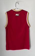 Load image into Gallery viewer, Ultra Game Unisex Kids Red Sleeveless NBA Miami Heat Basketball Jersey Size S
