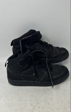 Load image into Gallery viewer, Nike Boys Court Borough Mid 2 CW5867-001 Black Round Toe Sneakers Shoes Size 5Y
