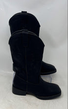 Load image into Gallery viewer, Dream Pairs Womens Black Square Toe Mid-Calf Cowgirl Western Boots Size 6
