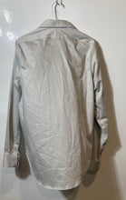 Load image into Gallery viewer, Calvin Klein Mens Gray Infinite Slim Fit Long Sleeve Stretch Dress Shirt Size 15
