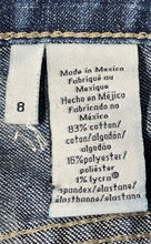 Load image into Gallery viewer, Calvin Klein Womens Blue Denim Medium Wash Regular Fit Cropped Jeans Size 8
