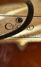 Load image into Gallery viewer, Cecilio Brown 4-String Right Handed Orchestral Violin Instrument &amp; Bow In Case
