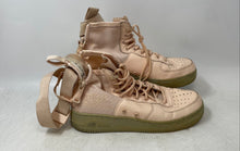 Load image into Gallery viewer, Nike Womens SF Air Force 1 Mid AA3966-800 Orange Lace-Up Sneaker Shoes Size 9

