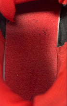 Load image into Gallery viewer, AND1 Boys Black Red Round Toe Lace-Up High Top Basketball Shoes Size 6
