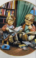 Load image into Gallery viewer, M.J. Hummel Budding Scholars Little Companions Porcelain Collector Plate
