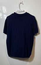 Load image into Gallery viewer, Zara Womens Blue Short Sleeve Spread Collar Polo Shirt Size Large
