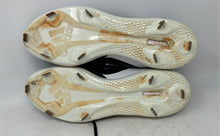Load image into Gallery viewer, Adidas Mens Icon 7 FZ1558 White Black Leather Lace-Up Baseball Cleats Size 14
