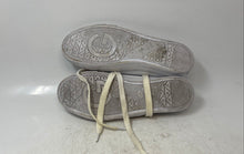 Load image into Gallery viewer, GBG Los Angeles Womens White Leather Rhinestone Lace-Up Sneaker Shoes Size 8.5M
