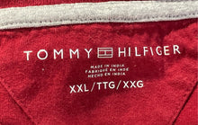Load image into Gallery viewer, Tommy Hilfiger Mens Red Logo Crew-Neck Short Sleeve Pullover T-Shirt Size XXL
