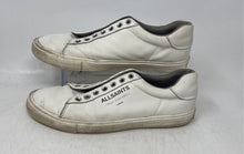 Load image into Gallery viewer, AllSaints Mens Underground White Leather Sneaker Shoes Size 9 No Laces
